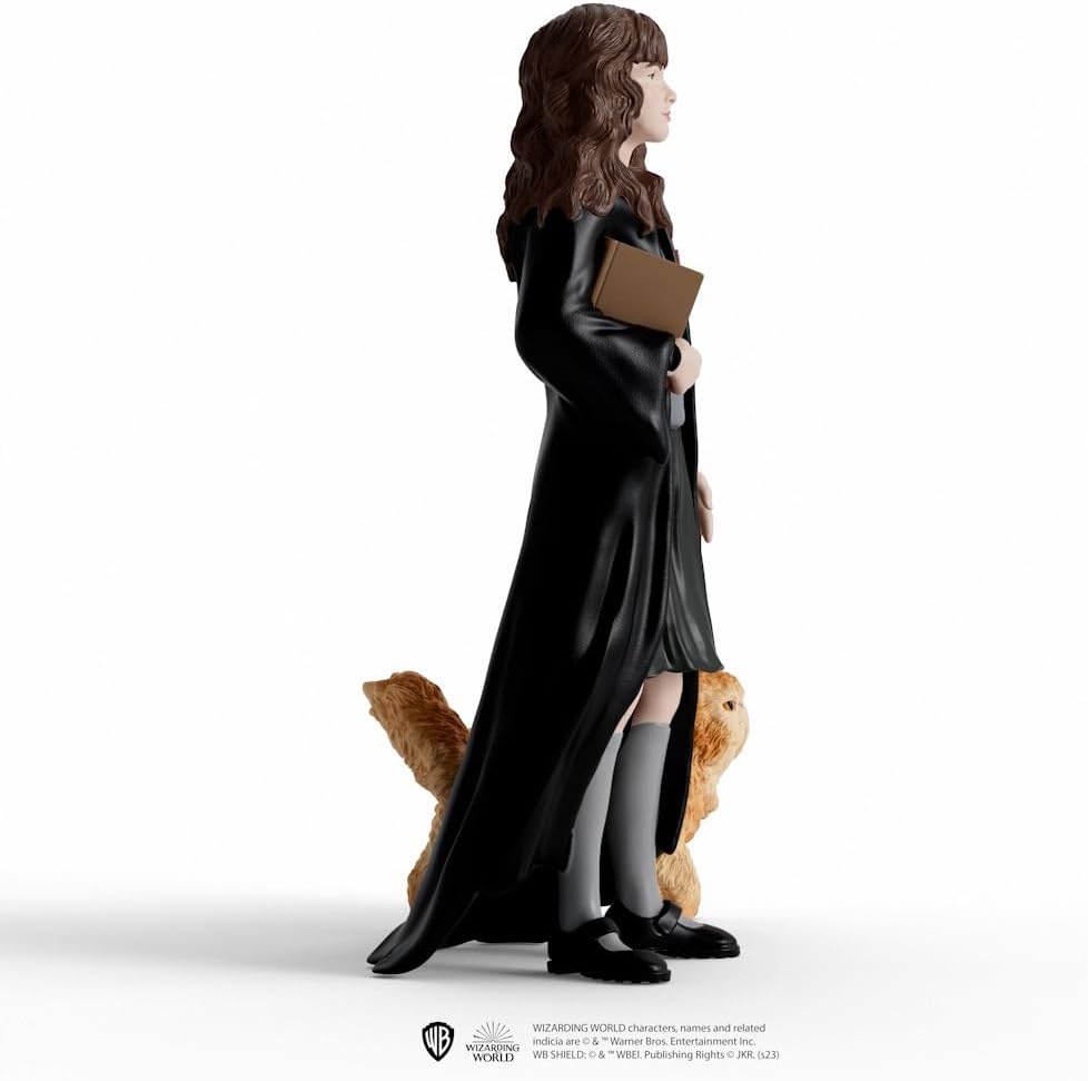 Harry Potter 2-Piece Figurine Set with Hermione & Crookshanks for Kids Ages 6+ M139