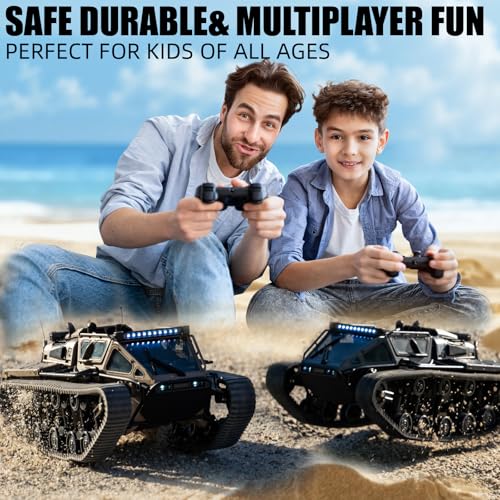 RC Military Truck Off-Road Remote Control Car, 2.4Ghz 4WD 1:18 Scale Toy for Kids V172648