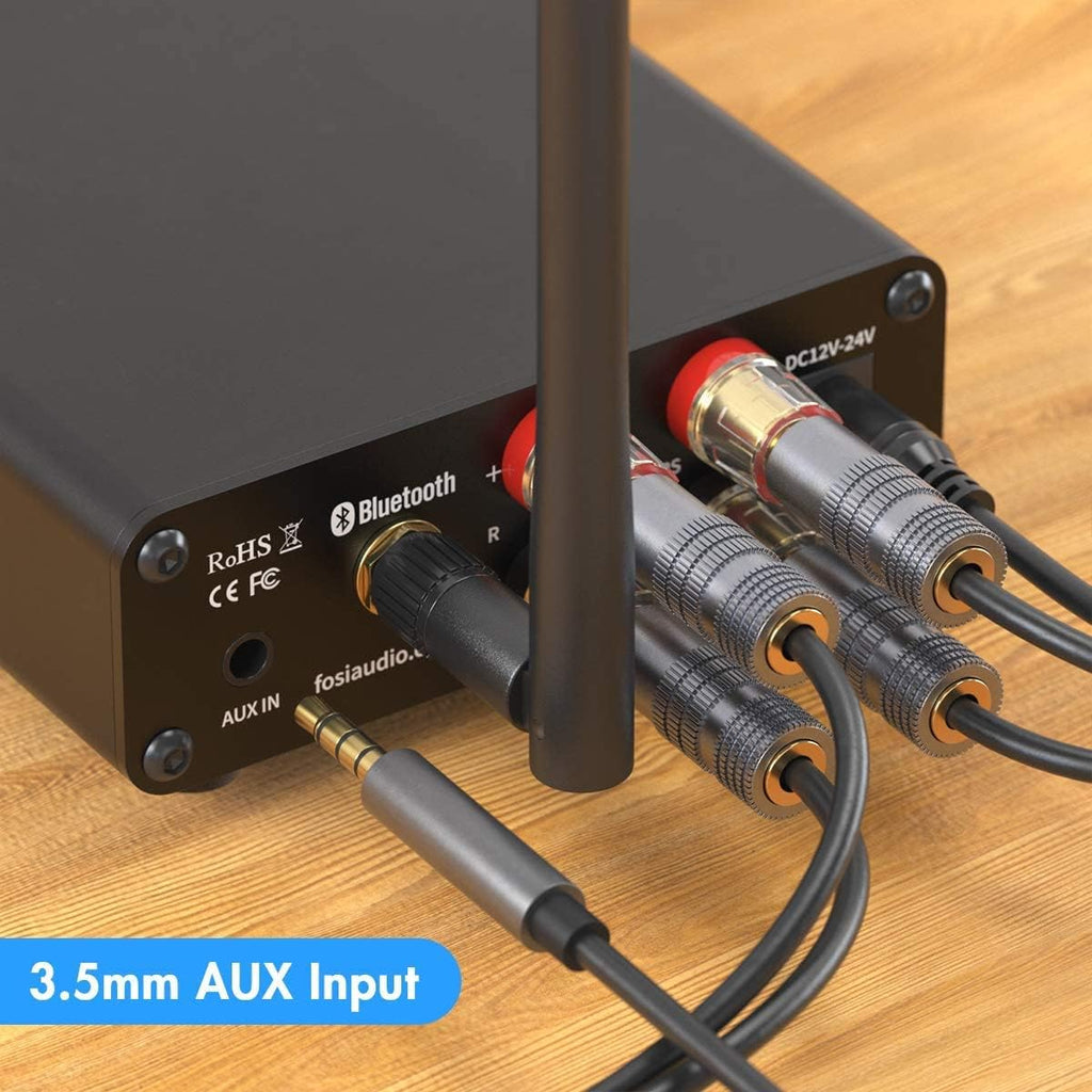 Bluetooth 5.0 Stereo Amplifier 100W 2.0 Channel Mini Class D L95992