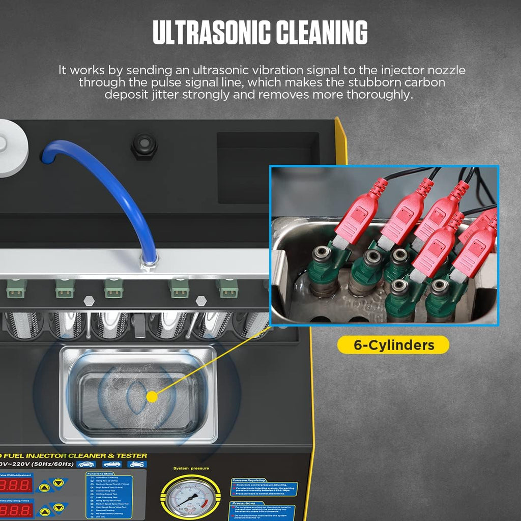 Fuel Injector Cleaner and Tester 110V V59922
