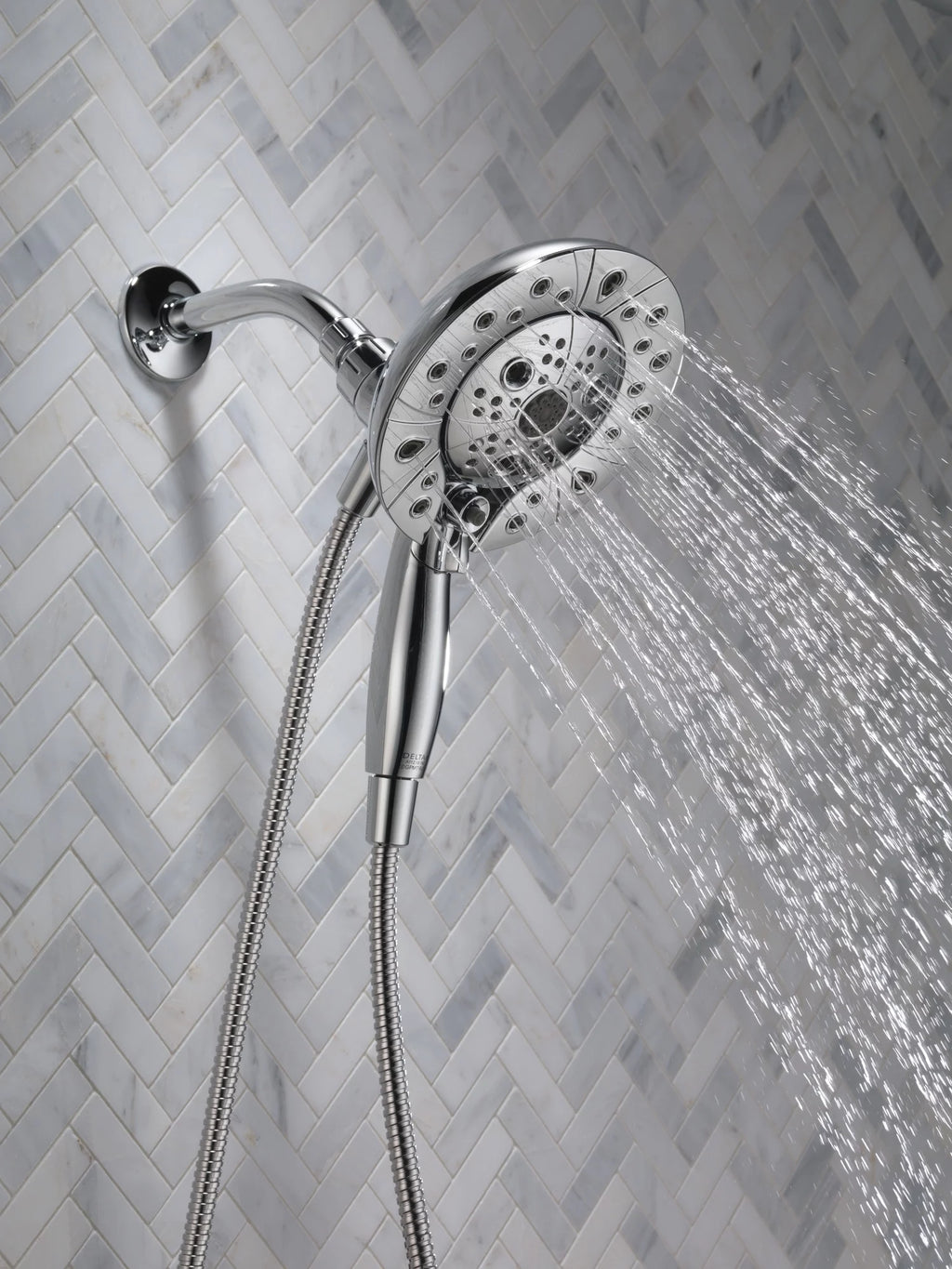 5-Spray Hand Shower and Shower Head Combo in Chrome L5559