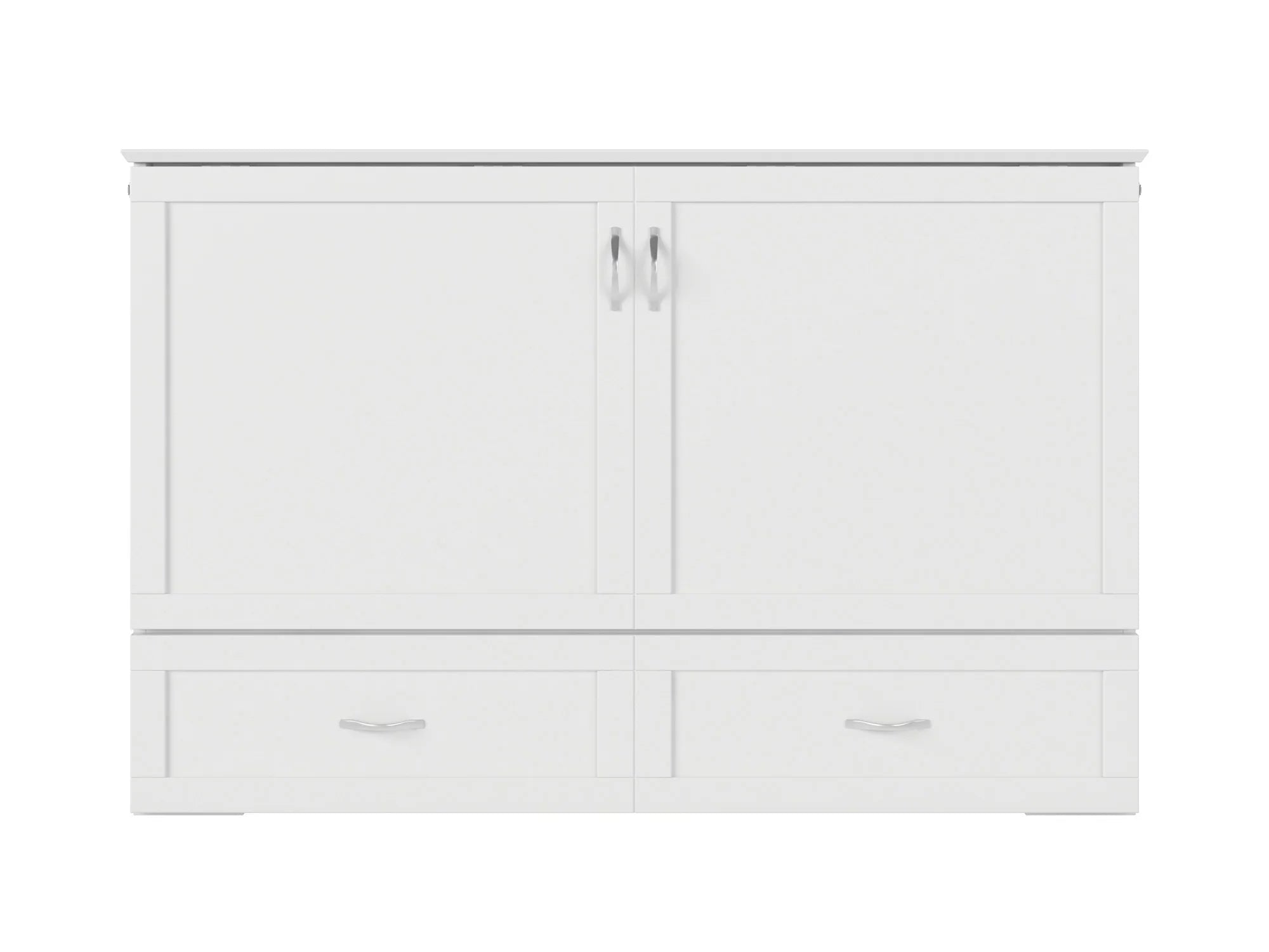 Queen Murphy Bed Chest with Charging Station J79477