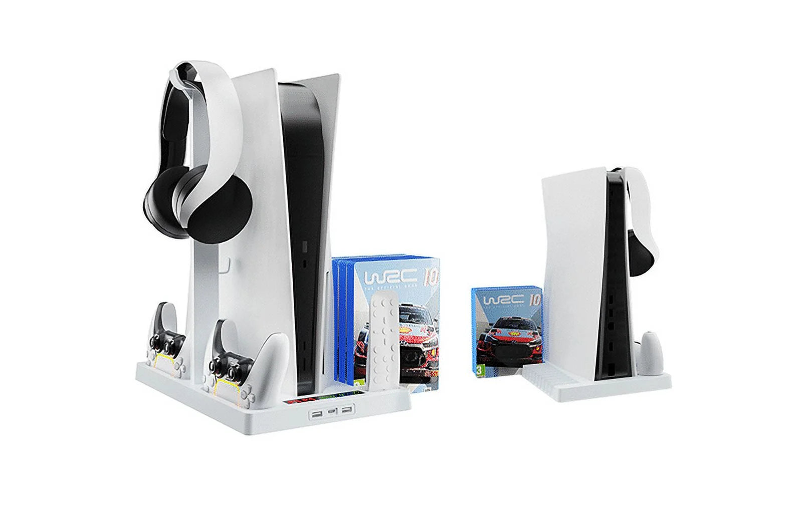 PS5 Video Game Console Disc Edition with Horizon Forbidden West Bundle and Cooling Stand E528633