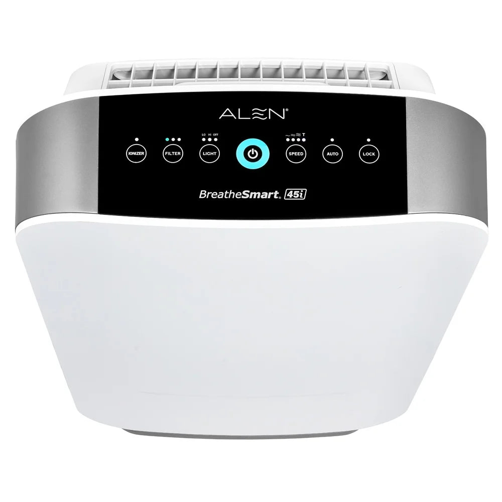 Air Purifier with True HEPA Filter for Smoke and Odors, 800 SqFt, White G915