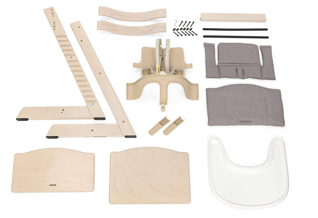 High Chair - Natural / Icon Grey C772
