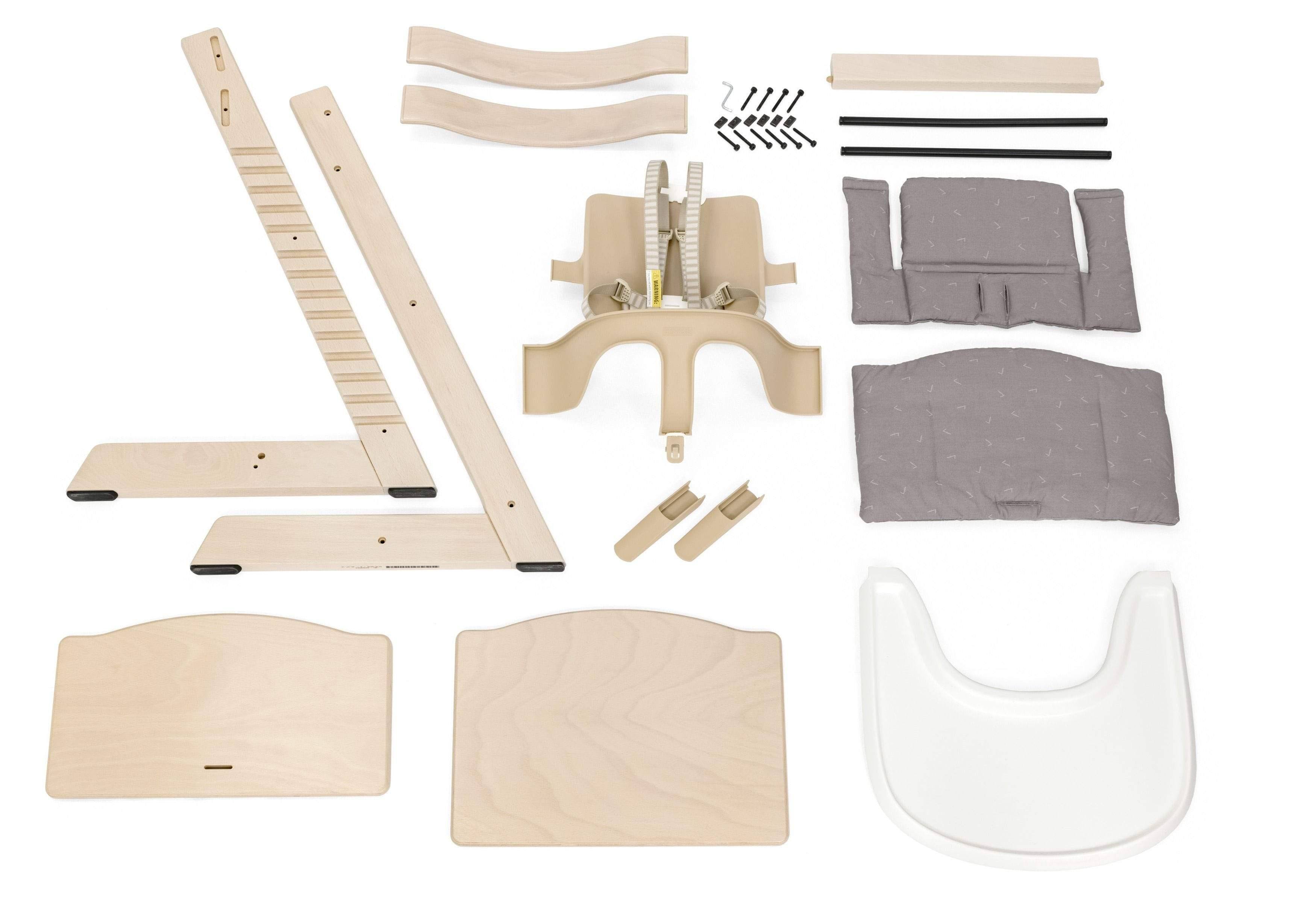 High Chair - Natural / Icon Grey C772