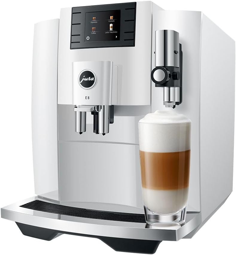 Automatic Espresso Machine with Glass Milk Container and Coffee Canister E80540