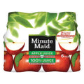 Minute Maid 100% Apple Juice, 6 CT, 10 Oz - 60 Oz (Pack of 18)