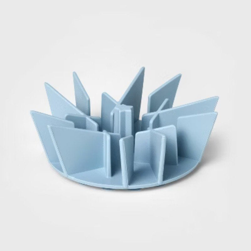 6&amp;#34; Silicone Slow Feed Dog Feeding Mat - Blue