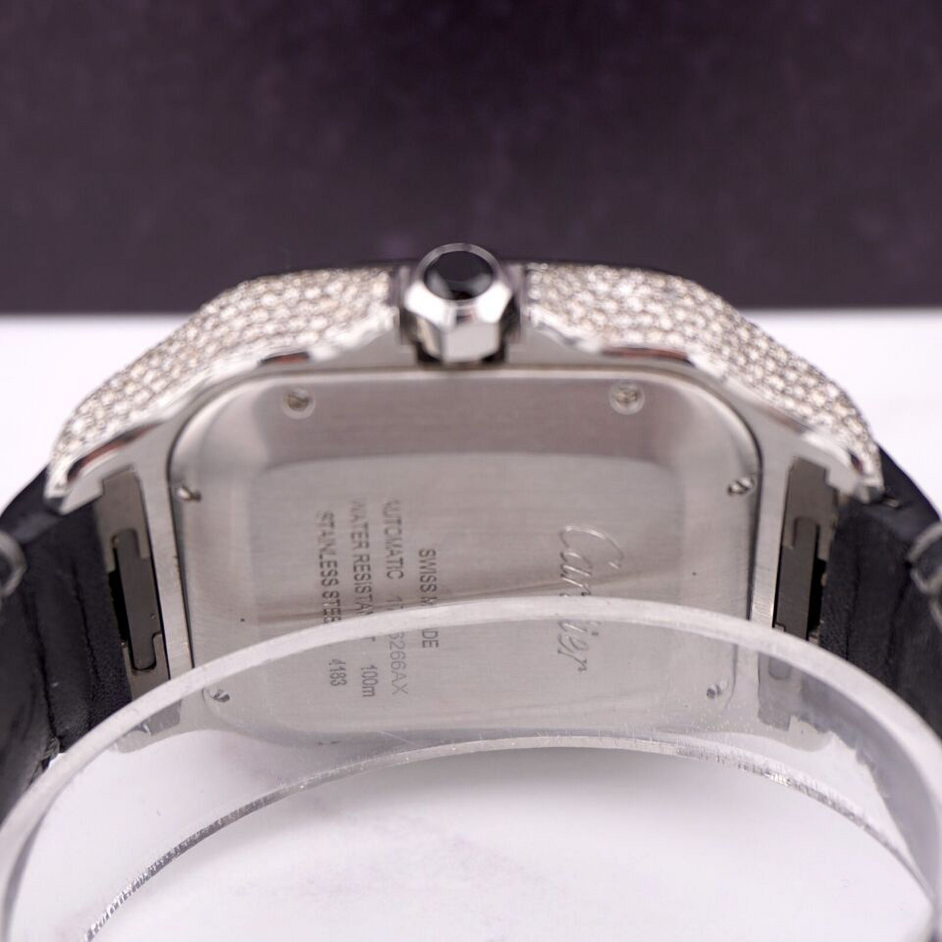 Men's Steel Chronograph Watch with Diamonds W440141