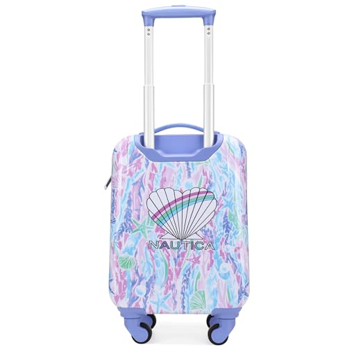 Kids Luggage 18" Airline Approved Rolling Hardside Carry-on Suitcase with Wheels F54673