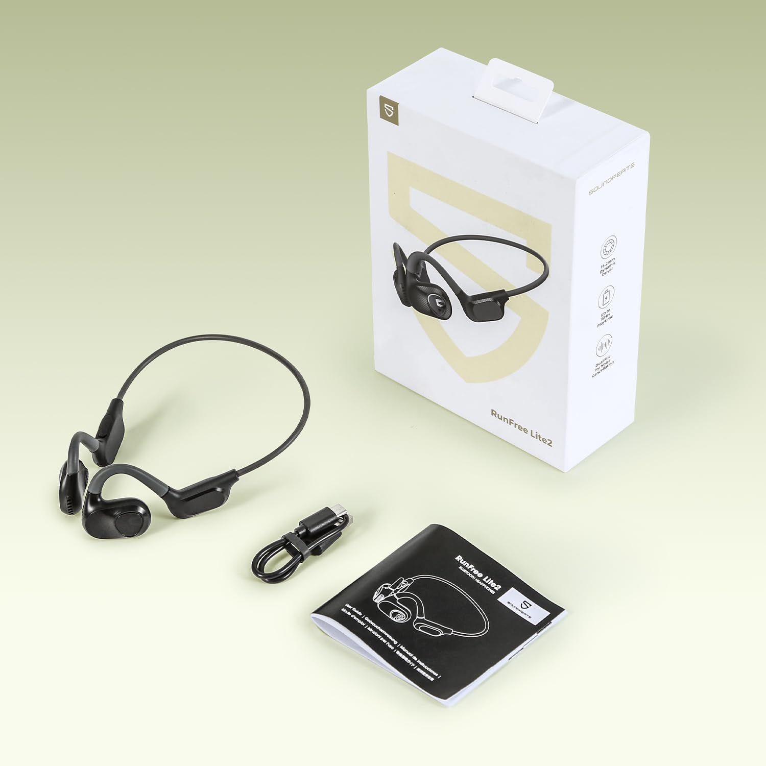 Open Ear Headphones Bluetooth 5.3 Wireless Sport Earbuds U7379