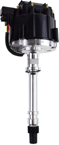 A-Team Performance - Marine HEI Electronic Distributor 65K Coil - Compatible with 350 454 V8 Mercruiser OMC 5.0 5.7 7.4, Red