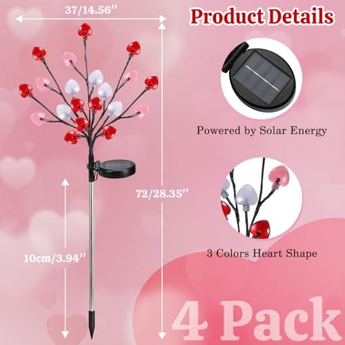 Solar Christmas Candy Cane Lights Outdoor, Pathway Stake Lights, 24 Pack G8137