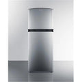 Summit Appliance  Counter Depth Frost-free Refrigerator-Freezer - Stainless Steel