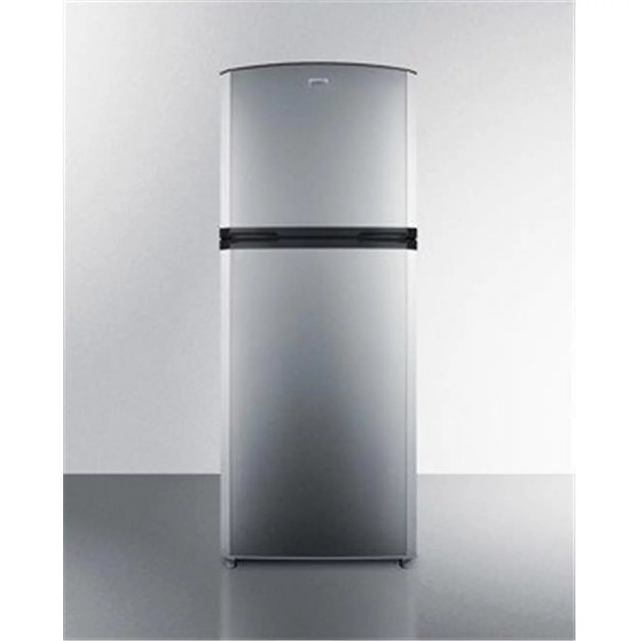 Summit Appliance  Counter Depth Frost-free Refrigerator-Freezer - Stainless Steel