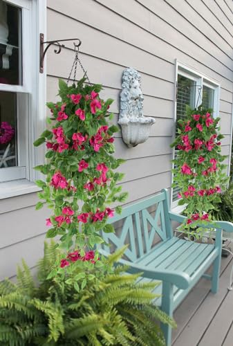 Artificial Bougainvillea Hanging Flowers 40" UV Resistant Faux Silk Vines N229731