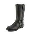 Frye Harness 12R Boots for Men with Oiled-Leather Upper, Goodyear Welt Construction, Stacked Leather Heel, and Nickel Hardware – 12” Shaft Height