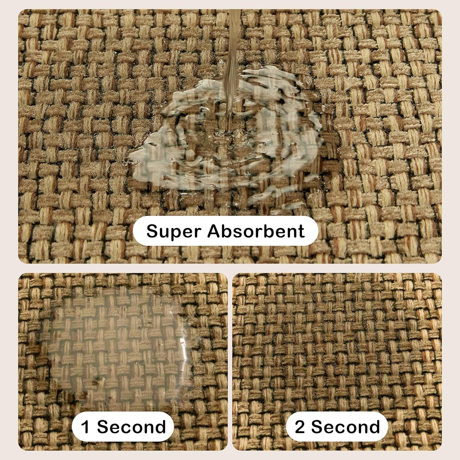 Anti-Fatigue Kitchen Mat Non Slip Absorbent Foam Floor Rug O52384