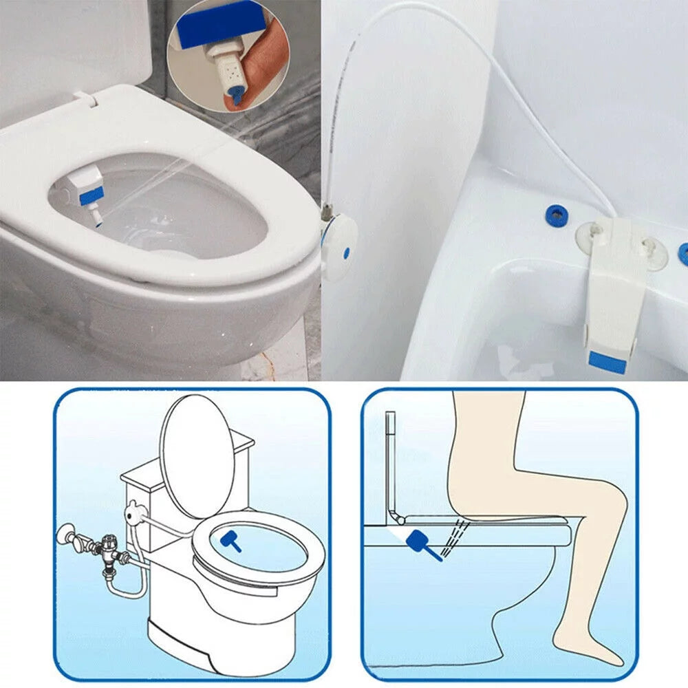 Bidet Toilet Attachment Non-Electric Fresh Water Spray D143