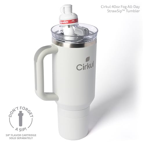 40oz Stainless Steel Tumbler with Handle, Double-Wall Insulated T7917
