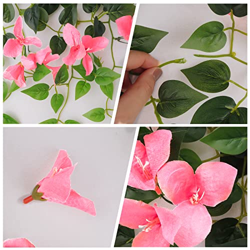 UV Resistant Artificial Hanging Bougainvillea Vine for Indoor Outdoor Décor P287126