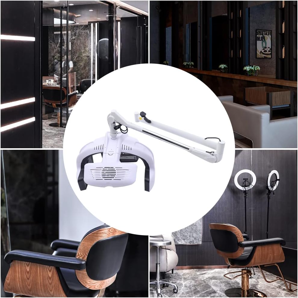 Wall Mounted Hair Dryer with LCD Display and Adjustable Swing Arm A440