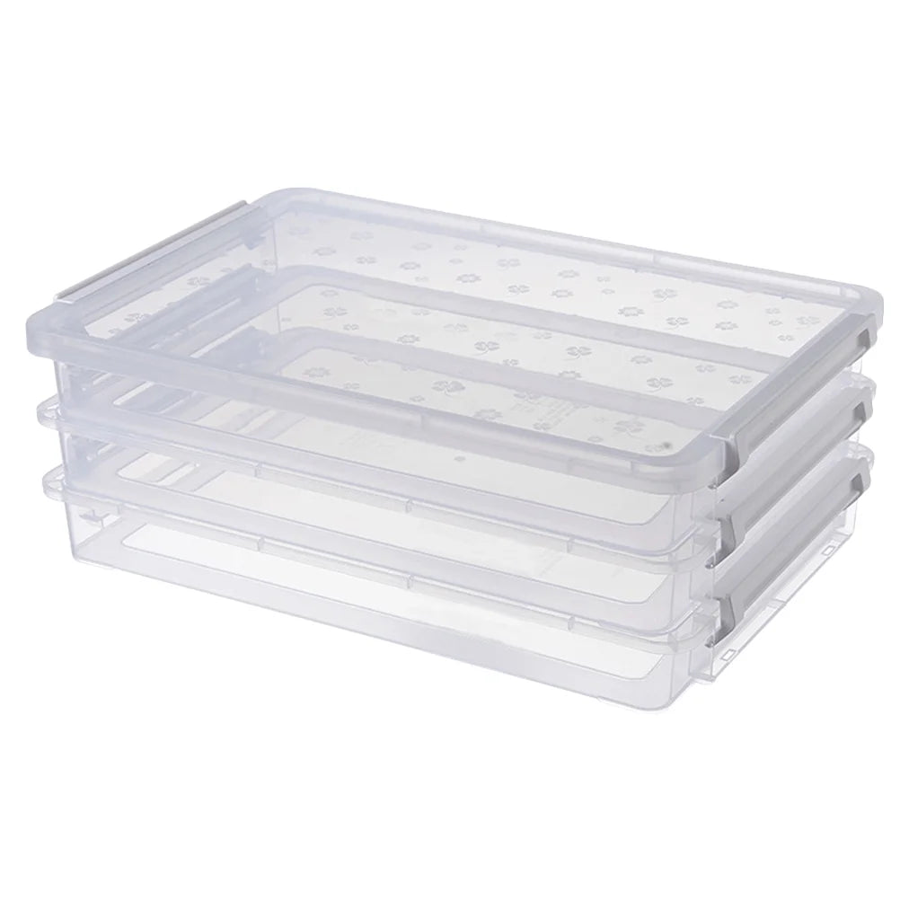 Multilayer Transparent Storage Box for Documents S1738