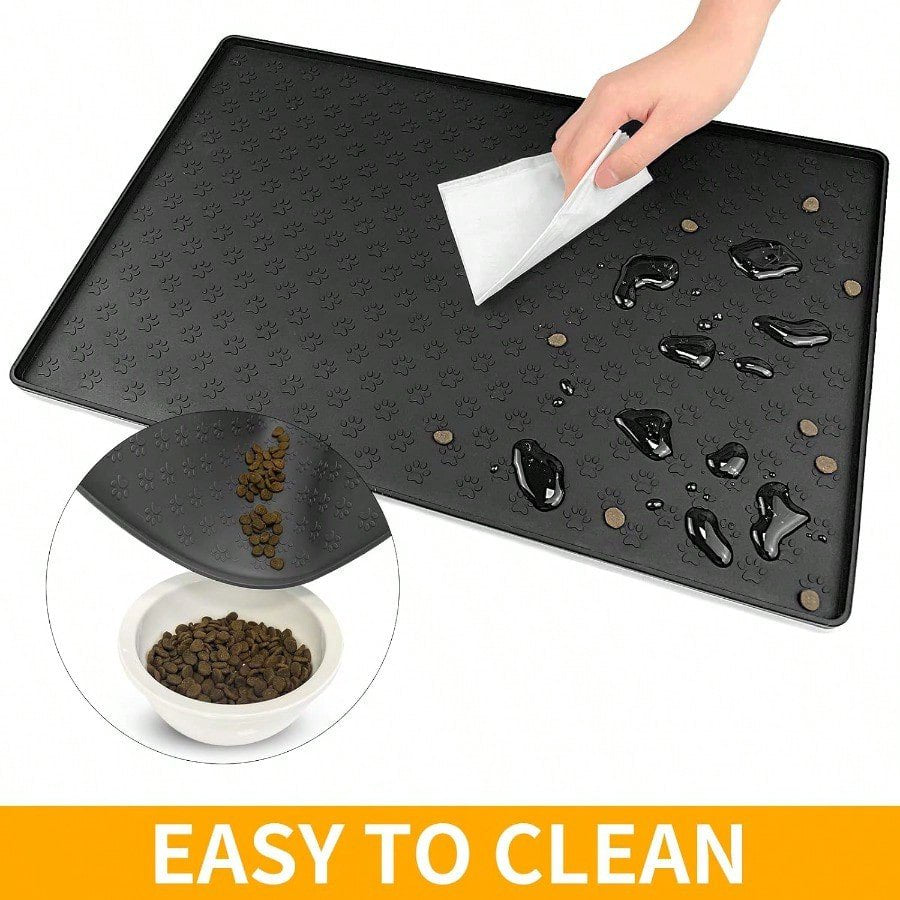 Waterproof Anti-Slip Silicone Pet Feeding Mat for Dog and Cat X7307
