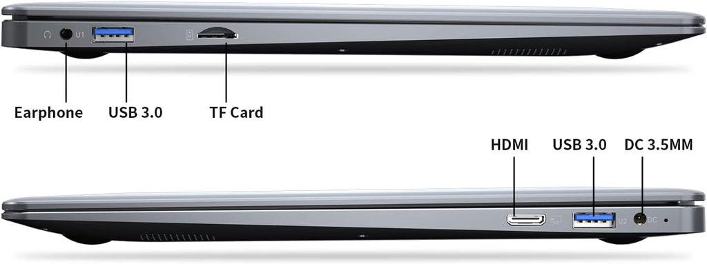 13.3 inch 8GB RAM 256GB SSD Laptop, Windows 10, Full HD Display K407
