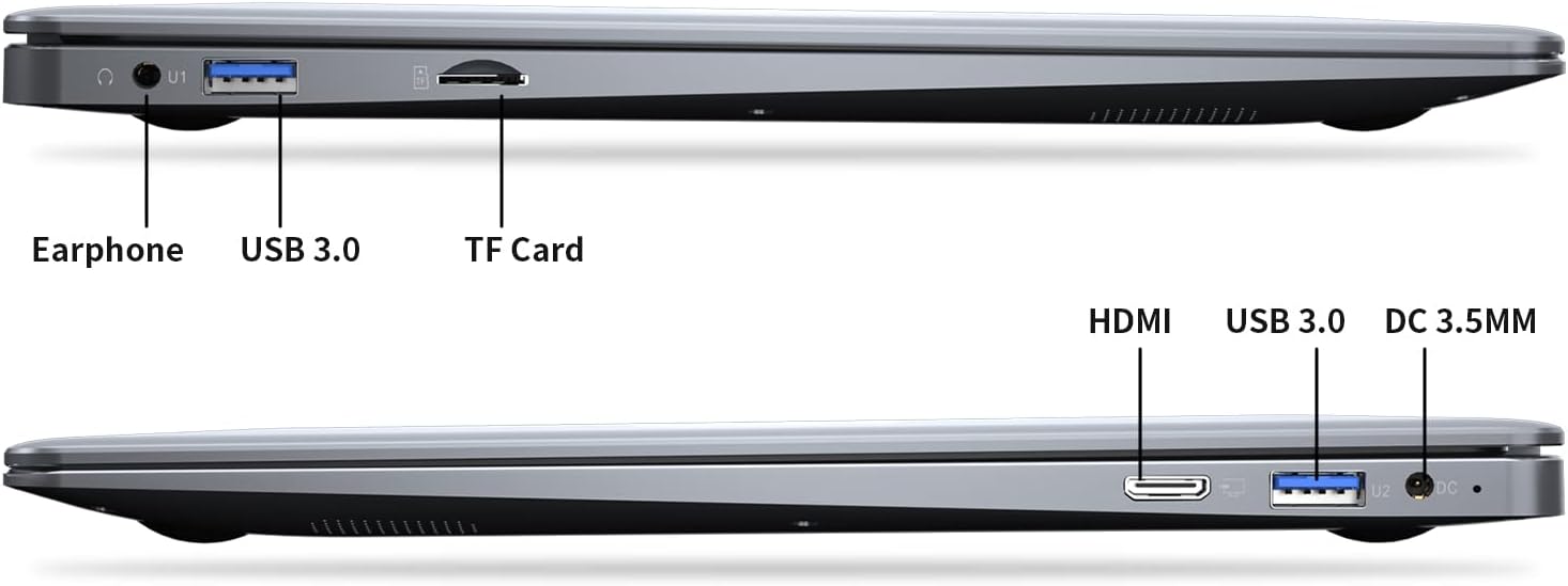 13.3 inch 8GB RAM 256GB SSD Laptop, Windows 10, Full HD Display K407