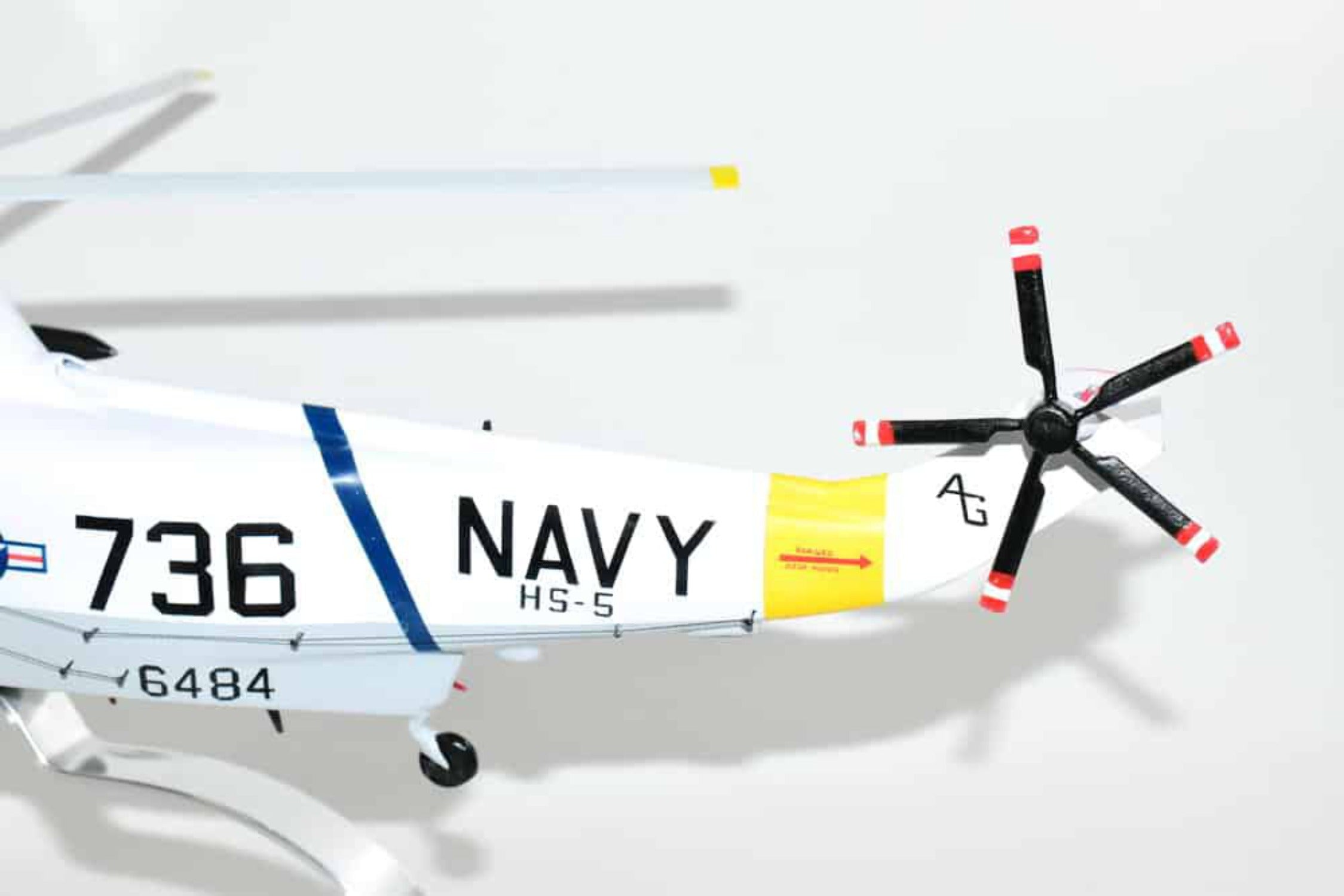 16 Mahogany Scale Model Helicopter Q925