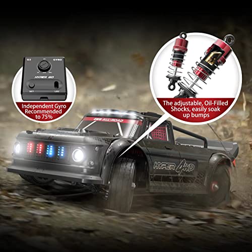 1/14 RTR Brushless RC Drift Car with Gyro, 4WD High Speed X50605