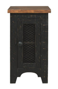 Signature Design Valebeck Black/Brown Chair Side End Table by Ashley