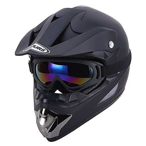 Off-Road Motorcycle Helmet with Goggle, Gloves & Mask V369861
