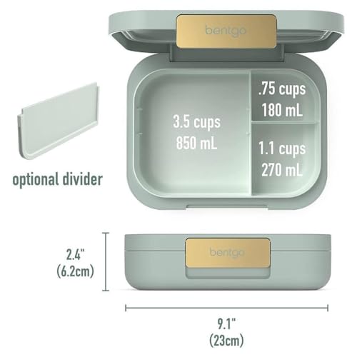 Leak-Resistant Bento Lunch Box for Adults, Teens, Reusable BPA-Free Meal Prep Container E831