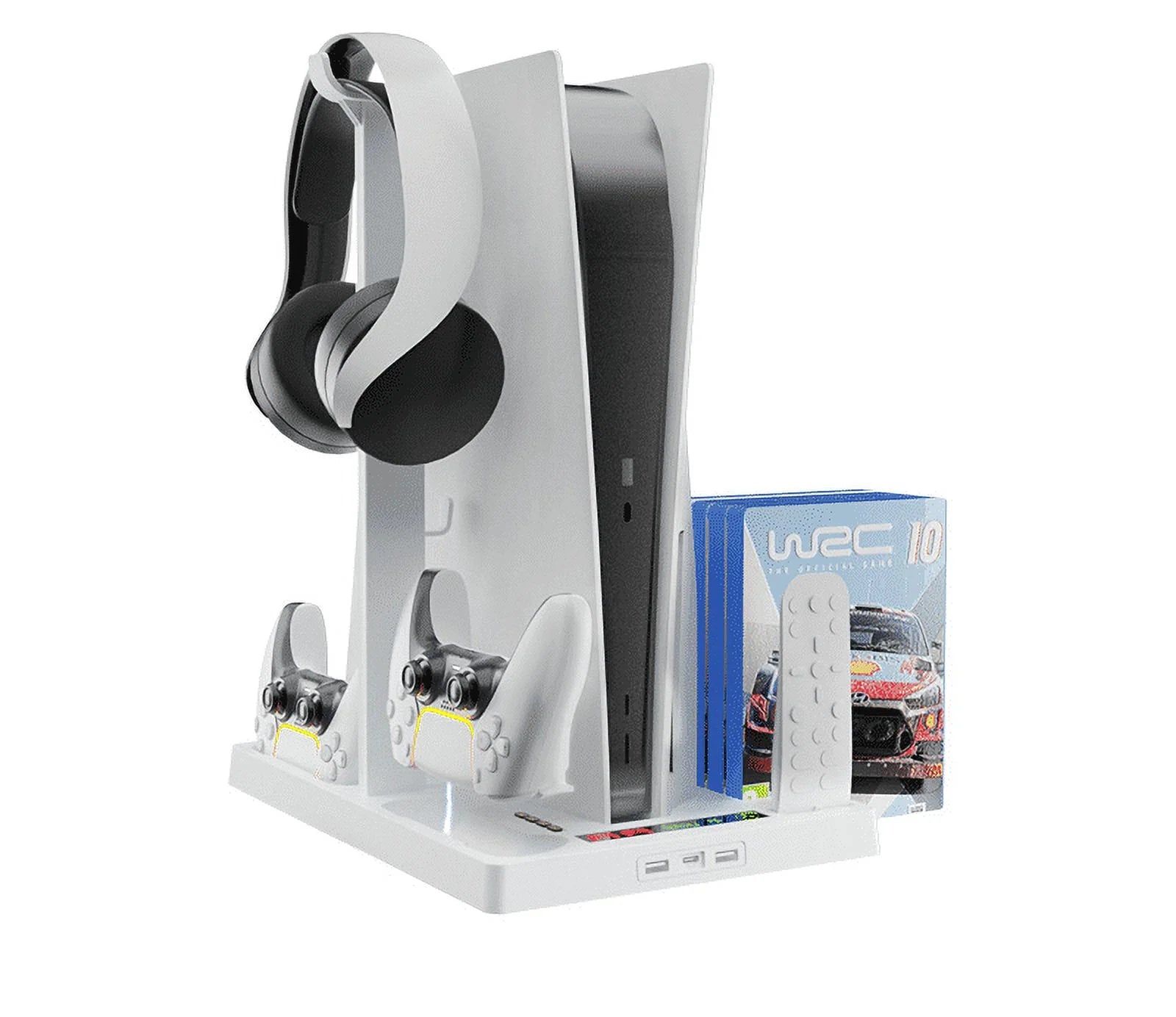 PS5 Video Game Console Disc Edition with Horizon Forbidden West Bundle and Cooling Stand E528633