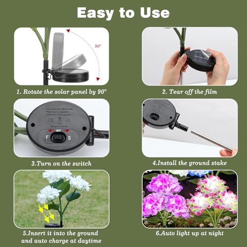 Solar Christmas Candy Cane Lights Outdoor, Pathway Stake Lights, 24 Pack G8137