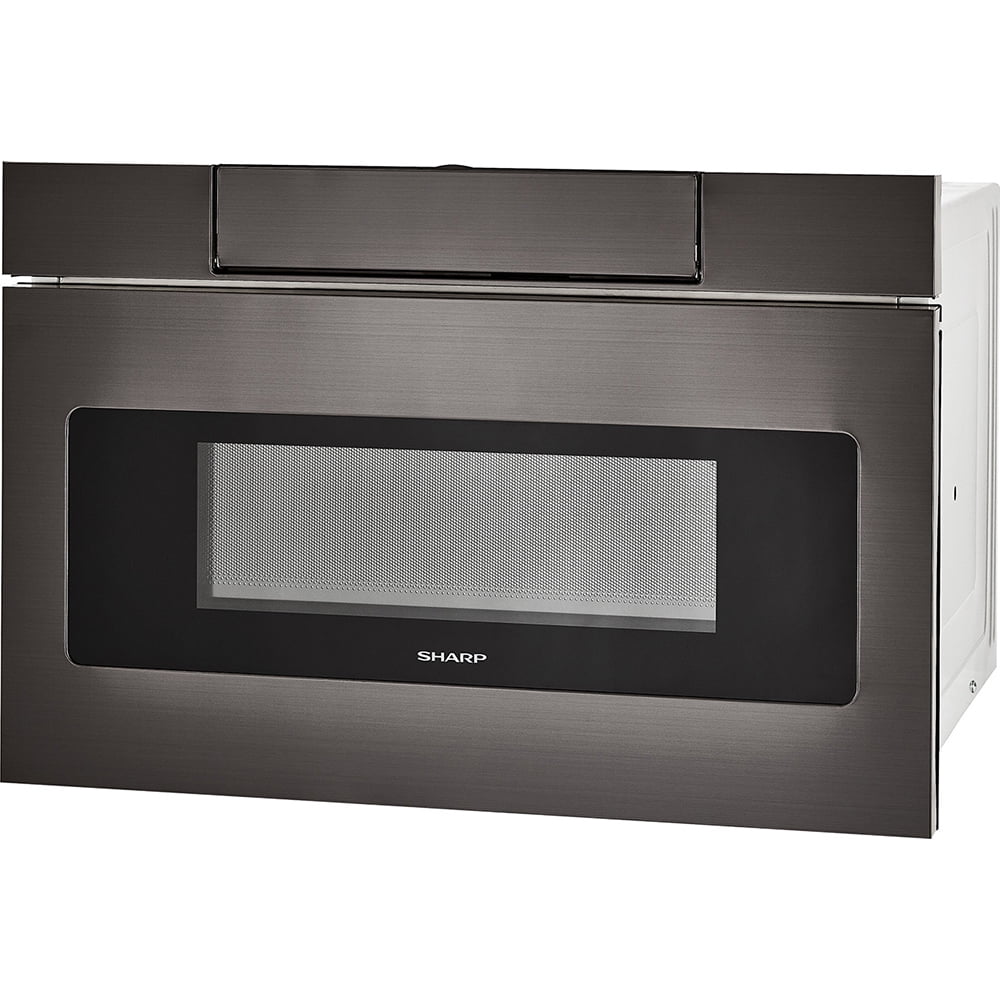24" 1.2 cu. ft. 950W Microwave Drawer Oven, Black Stainless Steel B781801