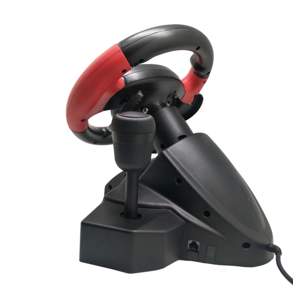 USB Truck Race Steering Wheel with Pedals Set X354