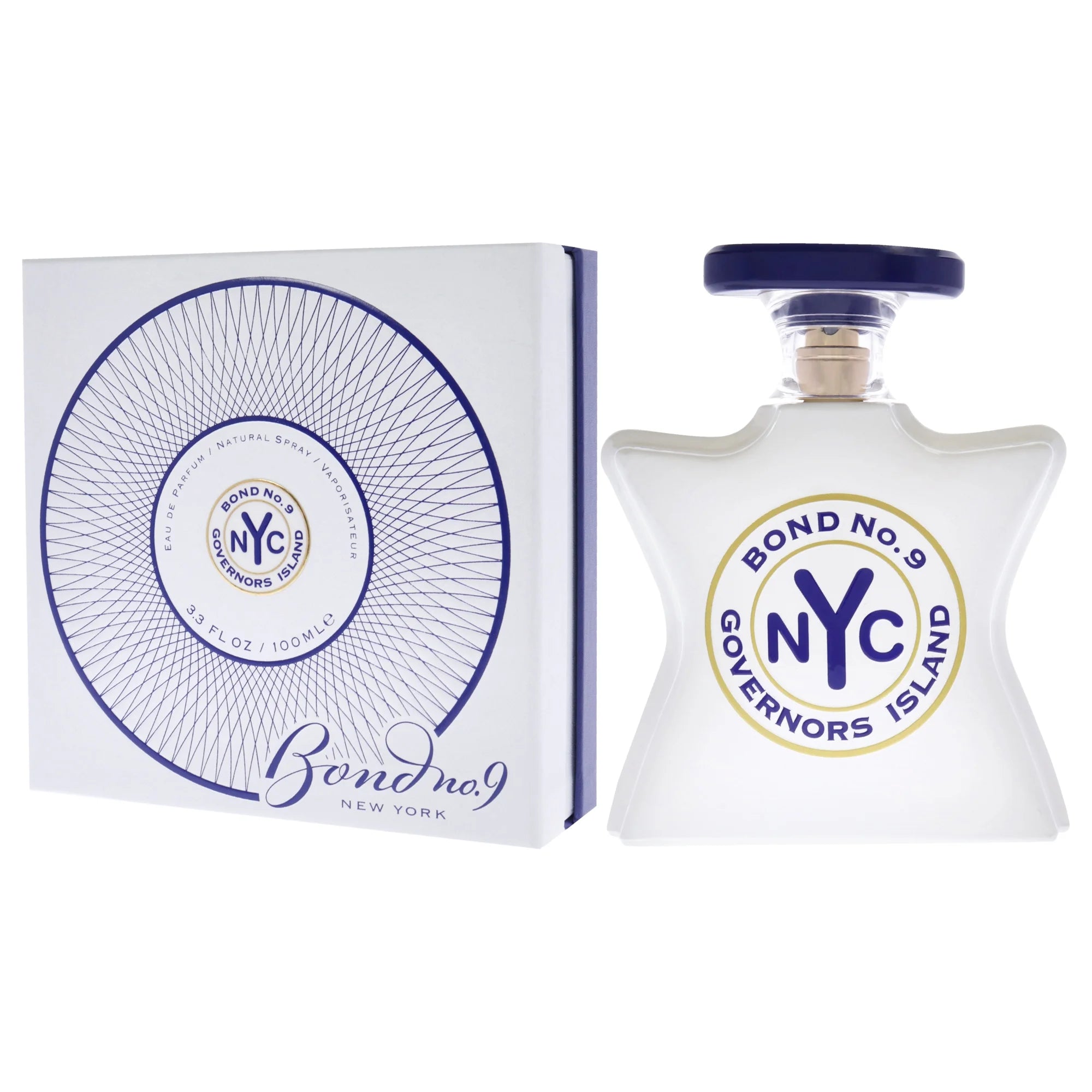 Governors Island Eau De Parfum Spray, Unisex Fragrance, 3.3 Oz M441660