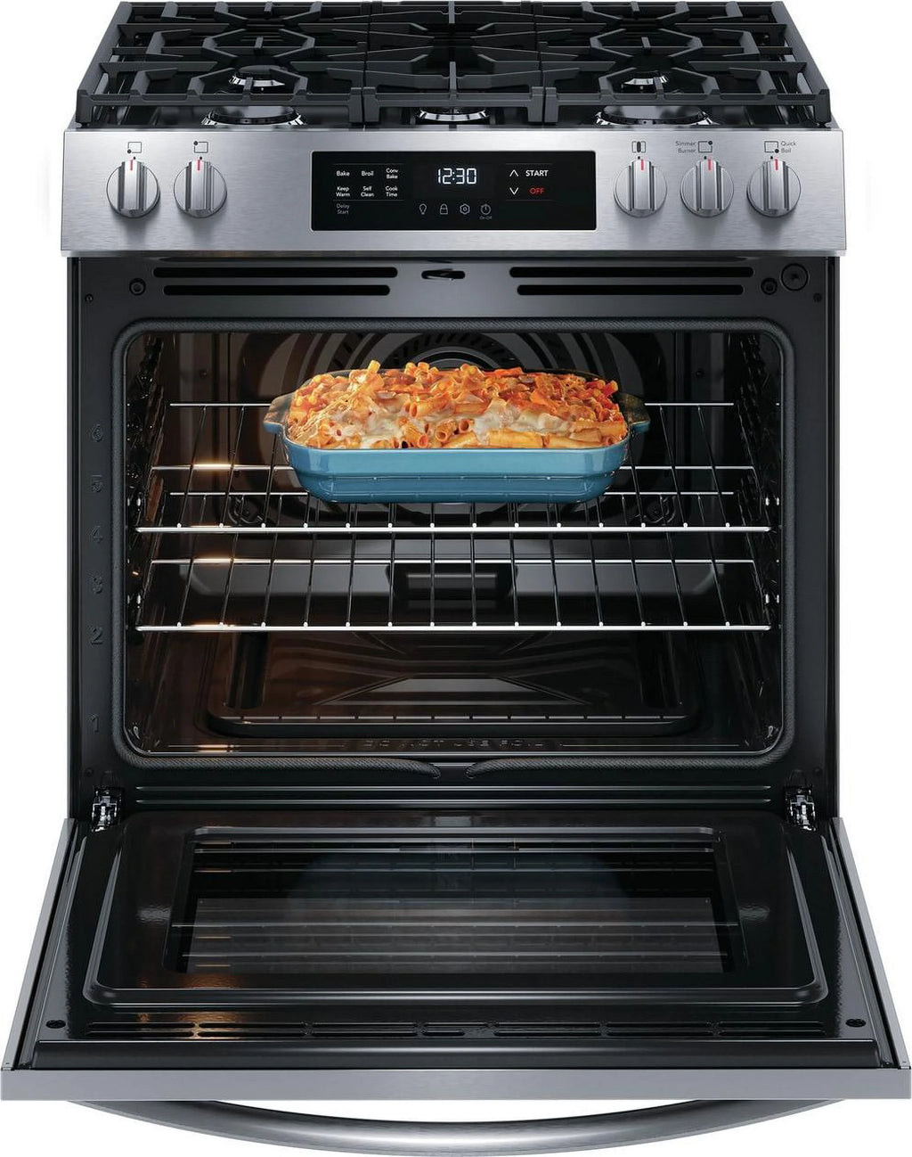 30" Front Control Gas Range with Convection Bake M1918