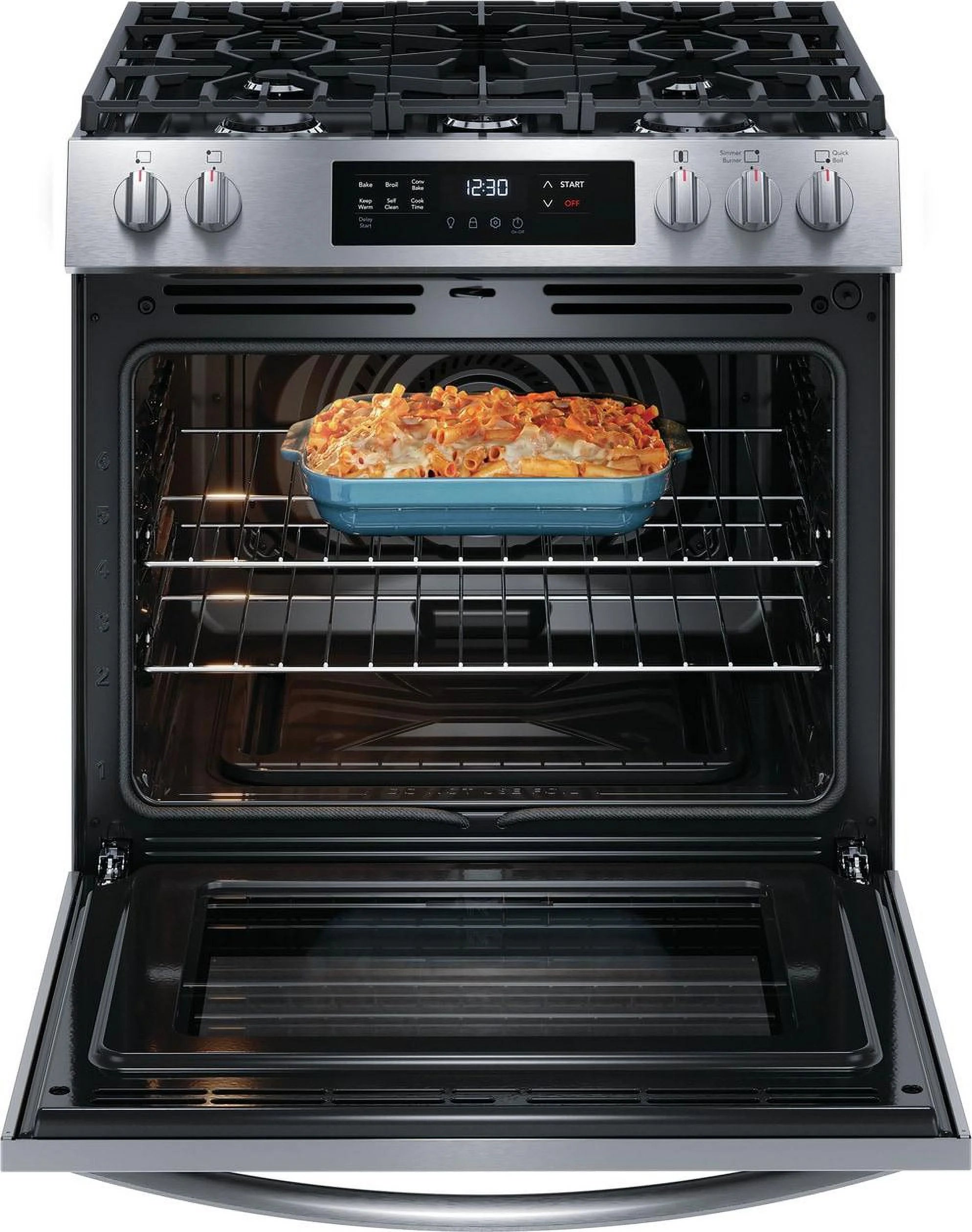 30" Front Control Gas Range with Convection Bake M1918
