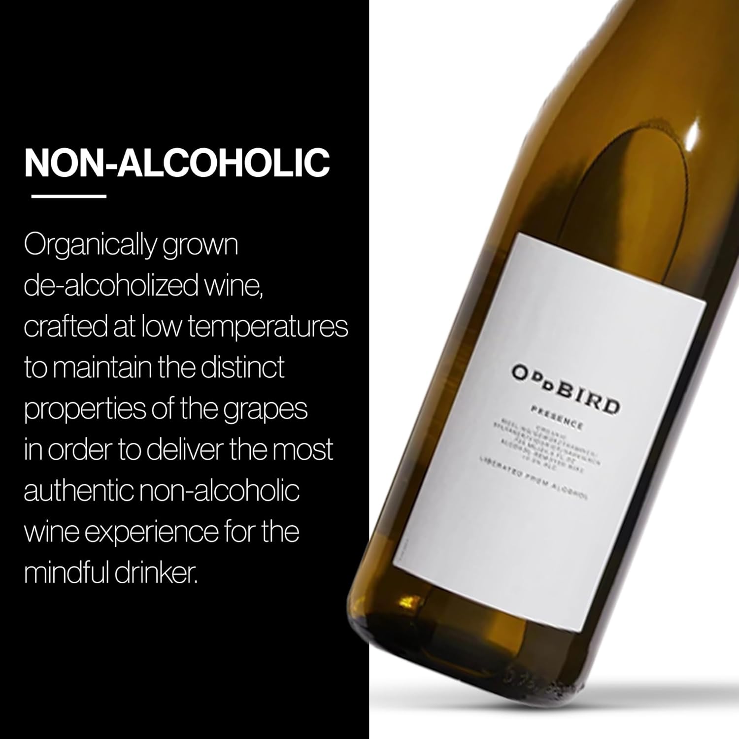 Non-Alcoholic White Wine, Organic, Floral & Citrus, 25.4 Fl Oz F87603