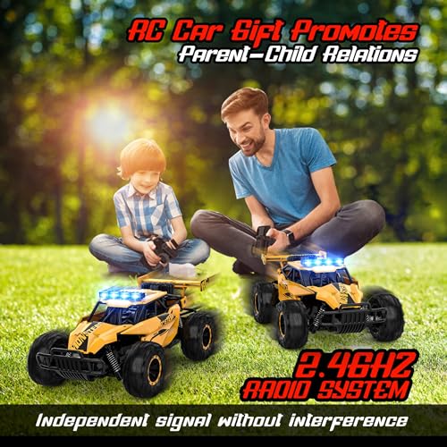 Remote Control Car, 2.4GHz High Speed 33KM/H RC Truck, Off Road with LED Headlight Z515