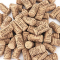 Ninesung 100 Pack #8 Natural Wine Corks, 7/8" x 1 3/4" Premium Straight Cork, Wine Stopper for Corking Homemade Wine Making Art Projects