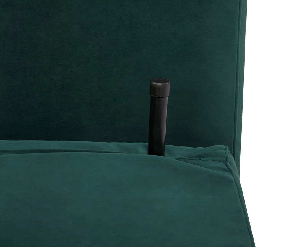 Convertible Chair, Velvet Green I266