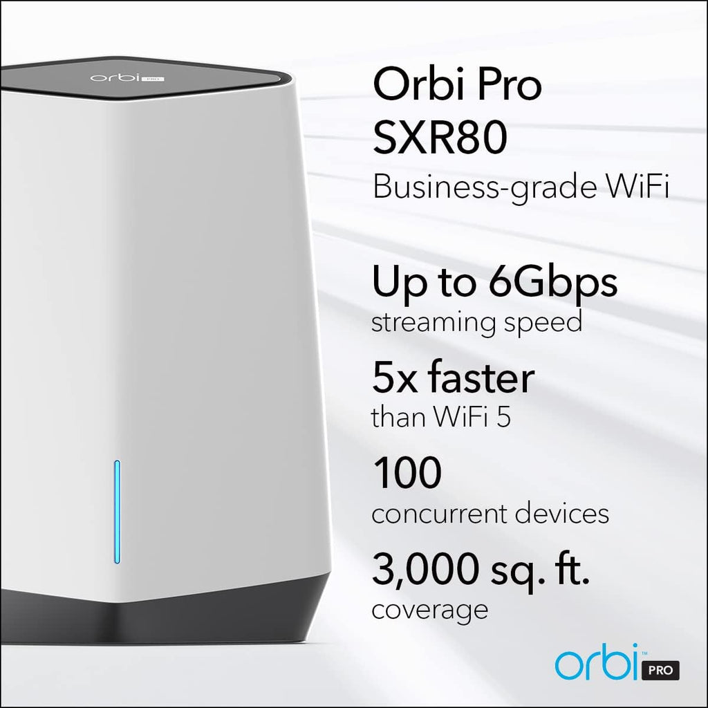 Tri-Band Mesh Router for Business or Home, Coverage up to 3000 sq ft P474160
