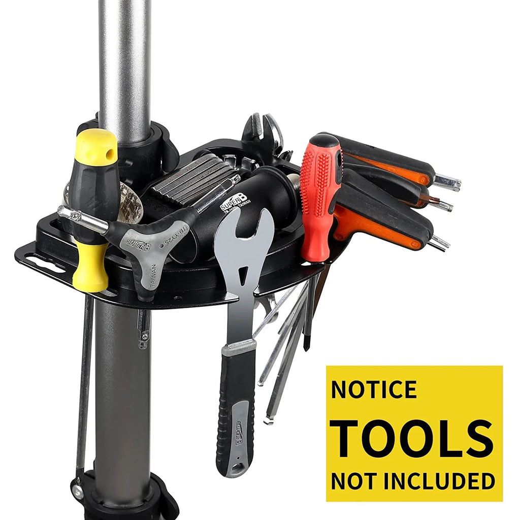 Adjustable Bike Repair Stand with Tool Tray V344739