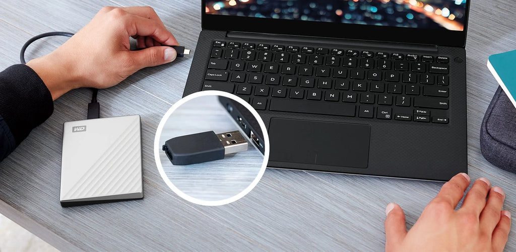 2TB Portable External Hard Drive, Silver I65179